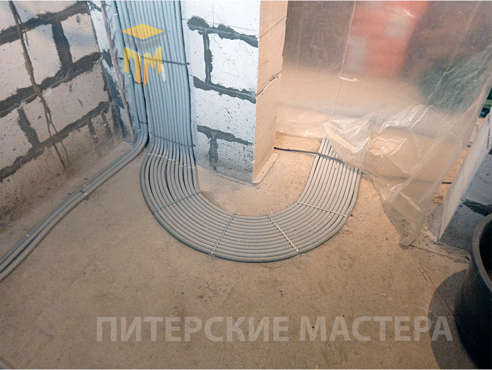 Монтаж электрики в частном доме